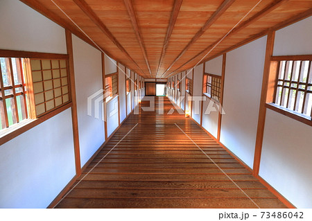 【和歌山県】和歌山城の御橋廊下内部 73486042