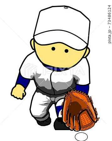 Cute Baseball Third Stock Illustration