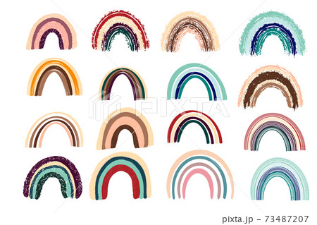 Boho Rainbow Collection. Wall decor in a Bohemian style 73487207