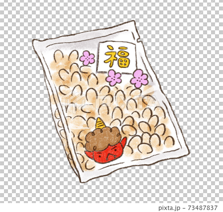 季節の行事/かわいい雑貨 節分_袋に入った福豆 季節の行事/かわいい雑貨 節分_袋に入った福豆 73487837
