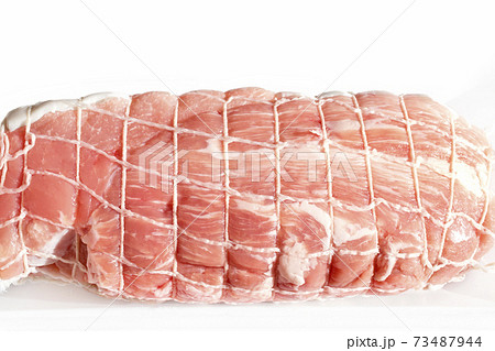 豚もも肉　ブロック　豚もも肉ブロックネット入　ローストポーク 73487944