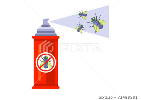 spray insect spray. get rid of house flies. 73488581