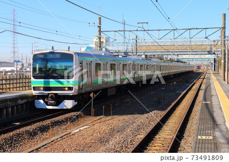 成田線の安食駅 73491809