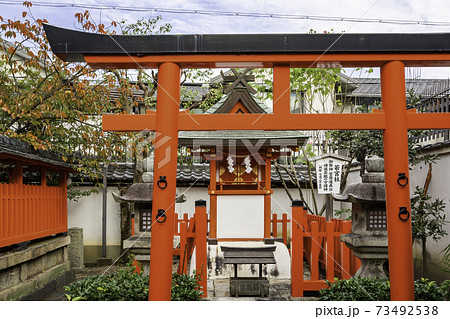 ならまち　御霊神社　若宮社　奈良県奈良市 73492538