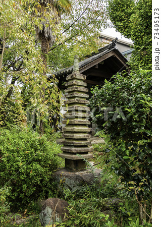 元興寺　塔跡　石塔　奈良県奈良市 73495173