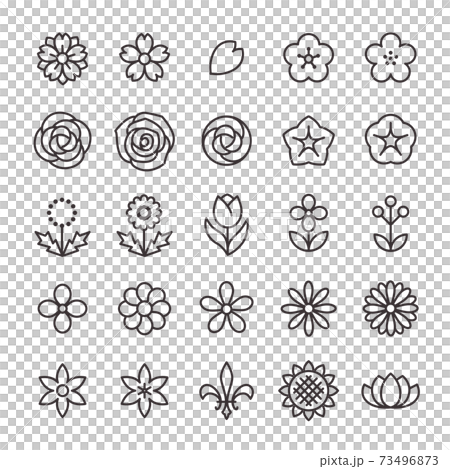 25 圖標集 No.17(花) 25 圖標集 No.17(花) 73496873