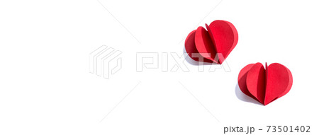 Paper craft hearts 73501402