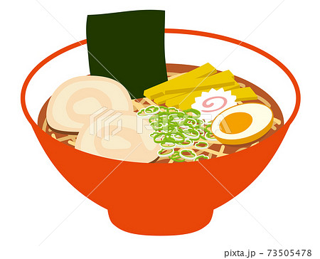 ラーメンのイラスト 73505478