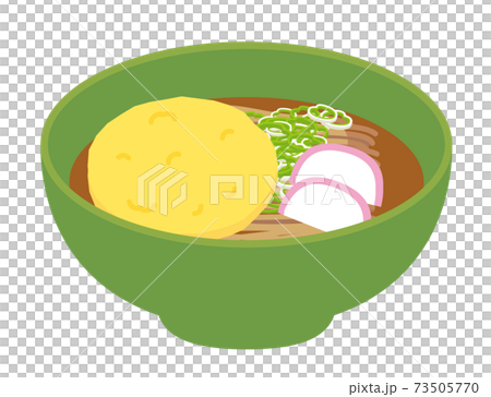 かき揚げ蕎麦のイラストのイラスト素材 73505770 Pixta