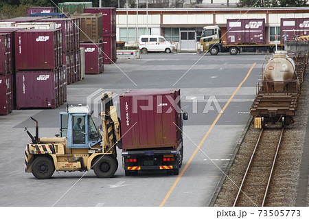 熊谷貨物ターミナル駅にて 73505773