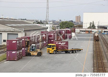 熊谷貨物ターミナル駅にて 73505777