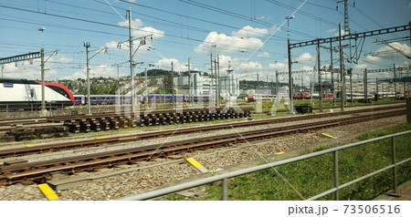 ドイツ鉄道　車庫の風景　[ドイツ] 73506516