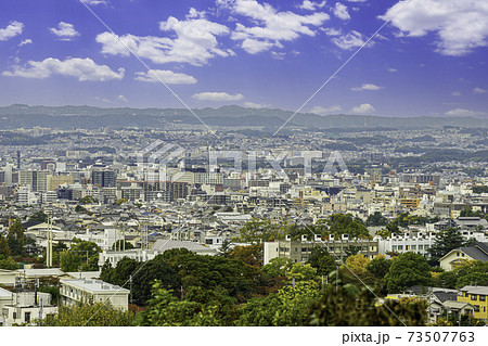 奈良市街眺望　奈良県奈良市 73507763