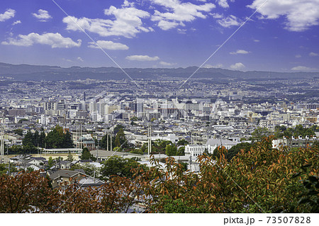 奈良市街眺望 奈良市中心部 奈良県奈良市 奈良市街眺望 奈良市中心部 奈良県奈良市 73507828