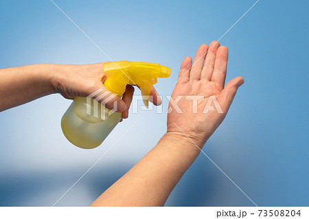 アルコール消毒　除菌のイメージ 73508204