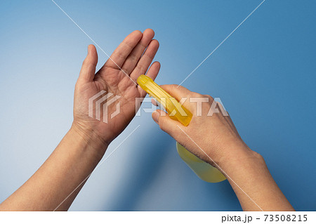 アルコール消毒　除菌のイメージ 73508215