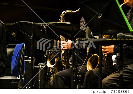 ビッグバンドジャズオーケストラ（サックスセクション） 73508365