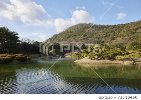 香川県高松市の栗林公園 香川県高松市の栗林公園 73510460