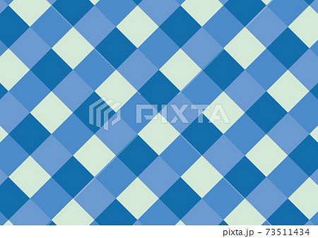 チェックパターン寒色 チェックパターン寒色 73511434