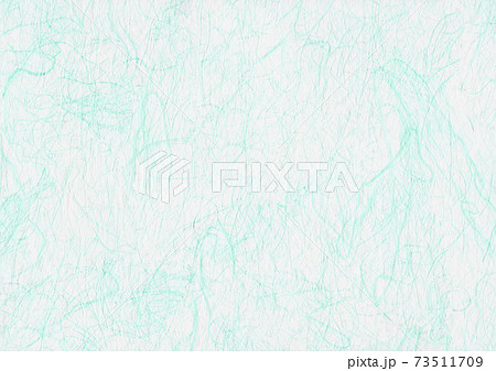 雲竜 和紙 紙 5 浅葱色 ターコイズ ブルー イラスト 背景 テクスチャ 73511709