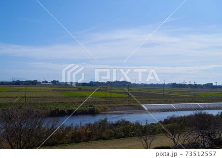 田園風景 下野市国分寺 田園風景 下野市国分寺 73512557