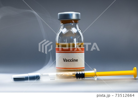Vaccine for virus in small bottles 73512664