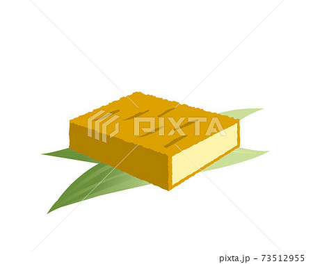 免疫力を高める食材／糖質制限／大豆製品／笹の上の厚揚げ 73512955