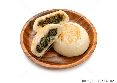 野沢菜入りのお焼き 野沢菜入りのお焼き 73516102