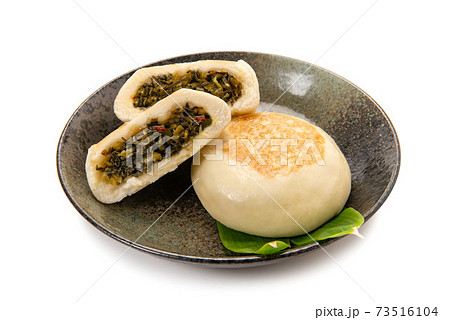 野沢菜入りのお焼き 73516104