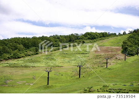 夏の高原風景 73519504
