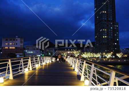 ブルーウィングもじのイルミネーション 73520818