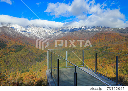 絶景テラス「ハクバ マウンテンハーバー」 三段紅葉 絶景テラス「ハクバ マウンテンハーバー」 三段紅葉 73522045
