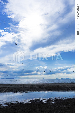青の父母が浜　香川県父母が浜 73525687