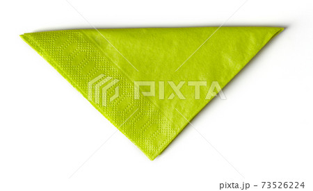 green paper napkin green paper napkin 73526224