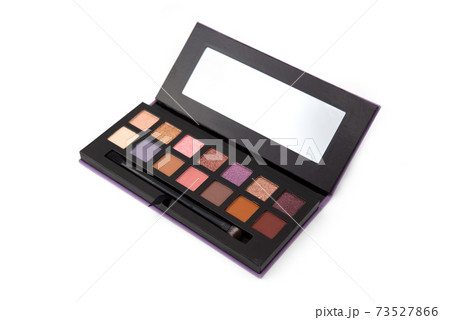 Glamorous eye shadow palette with makeup brush Glamorous eye shadow palette with makeup brush 73527866