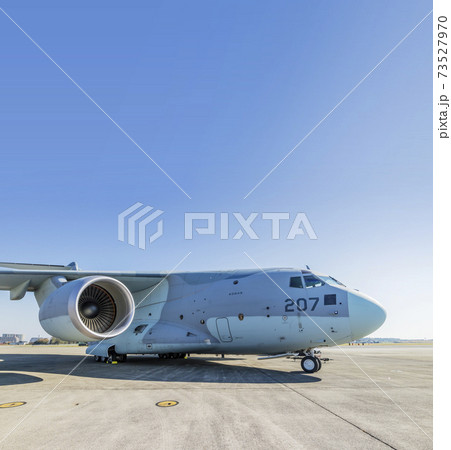 C-2輸送機 　シロナグスクジラ　航空自衛隊　C-2 73527970