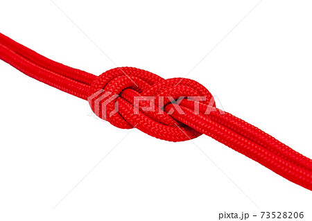 Knot isolated on whiteの写真素材 [73528206] - PIXTA