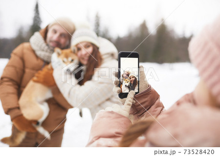 Family Taking Photos in Winter Park Family Taking Photos in Winter Park 73528420