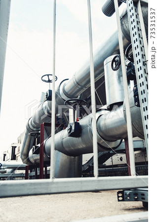 Equipment, metal heat pipes. modern industrial plant 73531537
