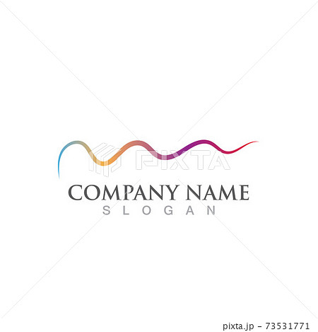 Sound waves vector illustration 73531771