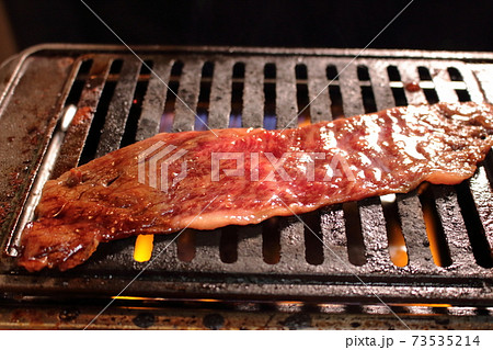 国産黒毛和牛イチボスライス焼肉 73535214