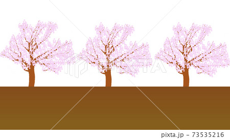 桜イラスト 73535216