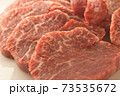 黒毛和牛　ヒレ厚切り　一口カット 　焼き肉・ステーキ用 73535672