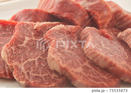 黒毛和牛 ヒレ厚切り 一口カット 焼き肉・ステーキ用 黒毛和牛 ヒレ厚切り 一口カット 焼き肉・ステーキ用 73535673