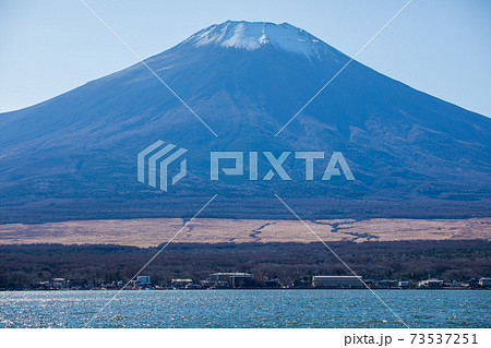 山中湖からの富士山 73537251
