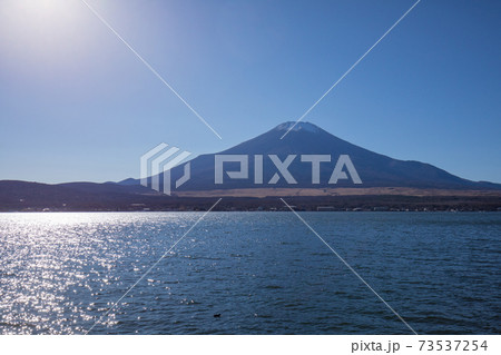 山中湖からの富士山 山中湖からの富士山 73537254