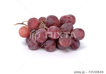 Bunch of red grape isolated on white background Bunch of red grape isolated on white background 73540649