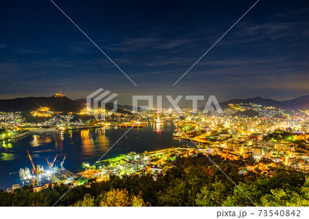長崎の夜景（鍋冠山） 73540842