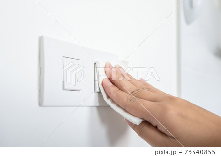 Coronavirus COVID-19 prevention cleaning tissue paper wet wiping switch button Coronavirus COVID-19 prevention cleaning tissue paper wet wiping switch button 73540855