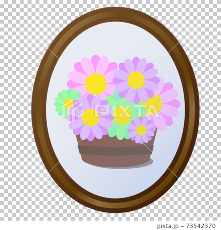 Flower picture frame material 73542370
